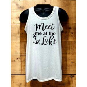 Meet Me At The Lake Women's Tank Top Medium